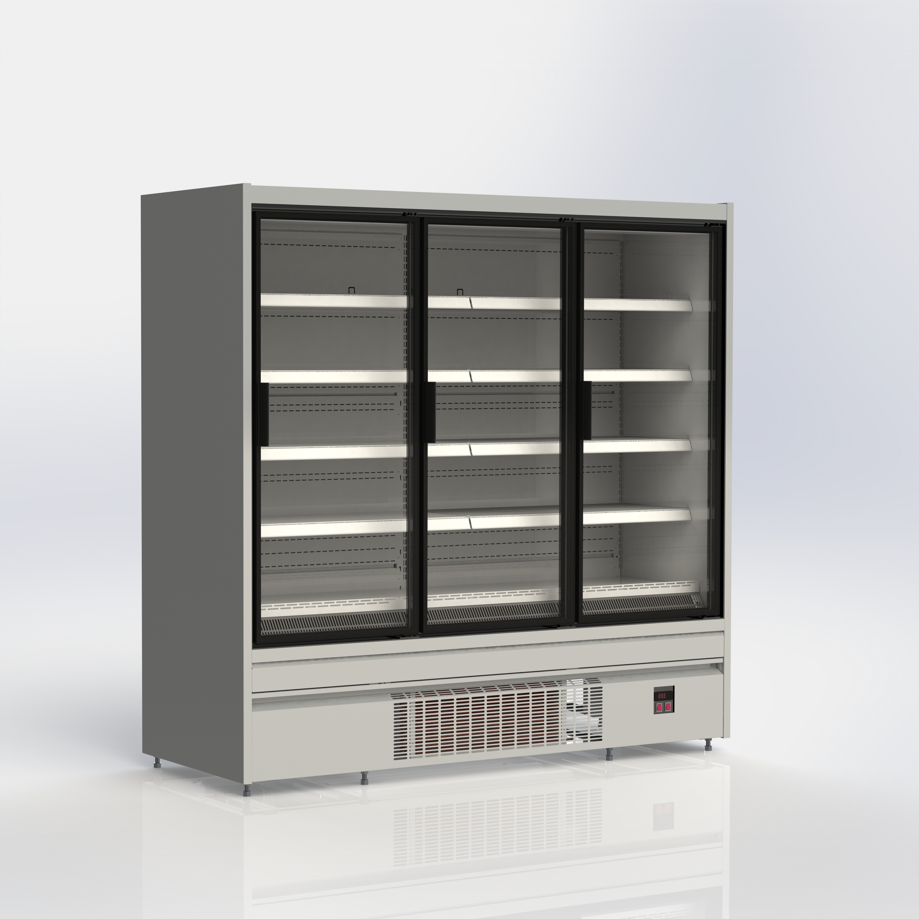 DMS 整机冷藏 玻璃门柜 系列